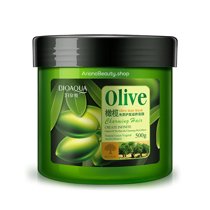 ماسک مو روغن زیتون بایوآکوا (Bioaqua) 500 میلی لیتر